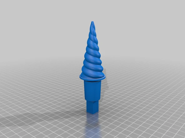 Byr Dönen KitchenAid Unicorn Boynuzu! (Sadece Plastik Aparattır!!!) 3D - Resim 2