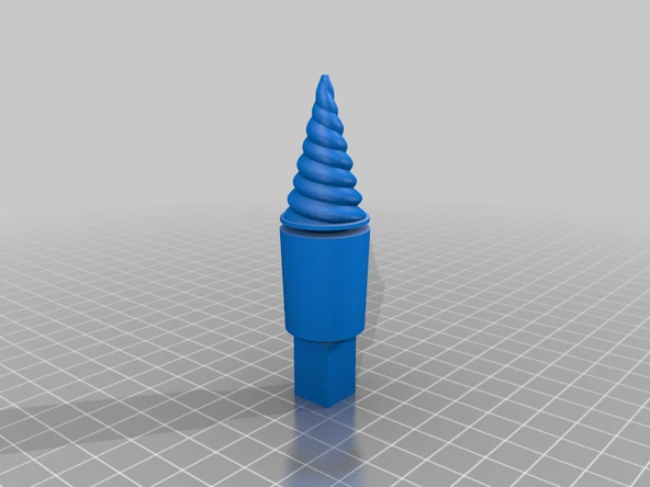 Byr Dönen KitchenAid Unicorn Boynuzu! (Sadece Plastik Aparattır!!!) 3D - Resim 4