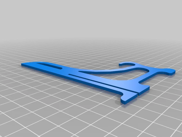 Byr Dekoratif plaka tutucu (Sadece Plastik Aparattır!!!) 3D - 4
