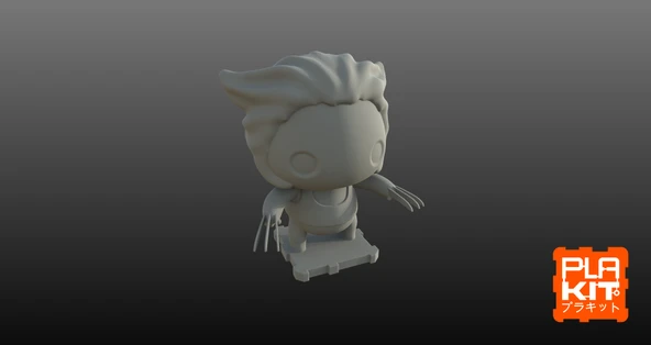 Byr X-Men Logan (Sadece Plastik Aparattır!!!) 3D - Resim 3