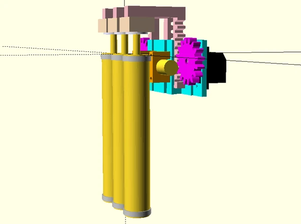 Byr Trompet Oynayan Robot Parmak Mekanizması (Sadece Plastik Aparattır!!!) 3D - Resim 3