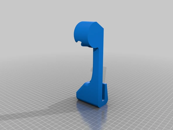 Byr İkinci Duş Başlığı Tutucu - Küçük Beden (Sadece Plastik Aparattır!!!) 3D - Resim 3