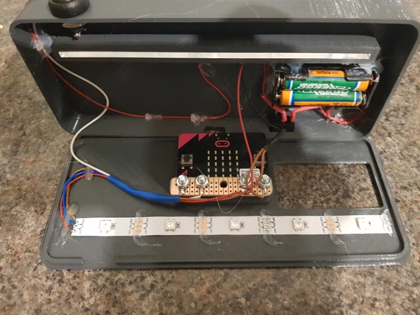 Byr Programlanabilir Gökkuşağı Aydınlatma İşareti - Mikrobit (Sadece Plastik Aparattır!!!) 3D - Resim 4