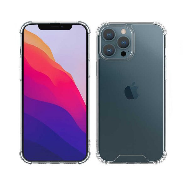 Apple iPhone 13 Pro Max Kılıf  Kamera Korumalı Nitro Anti Shock Silikon
