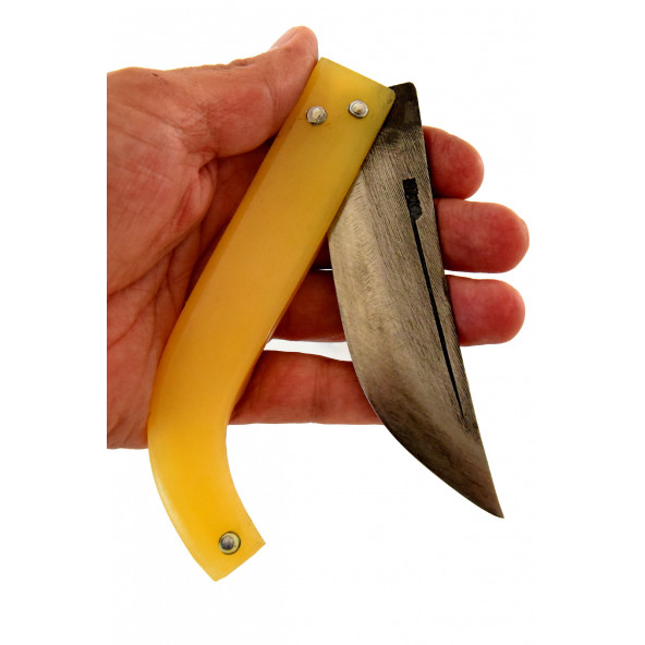 Tapan Av Ve Çoban Bıçağı Kara Çelik 26 Cm 3 Adet (baba Dede Usulü) - 5