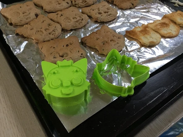 Byr pembe pong kurabiye kesici (Sadece Plastik Aparattır!!!) 3D - Resim 4