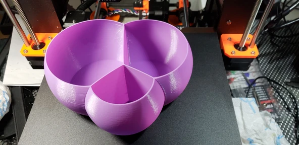 Byr Altlı üçlü kabarcık modeli (Sadece Plastik Aparattır!!!) 3D - Resim 2