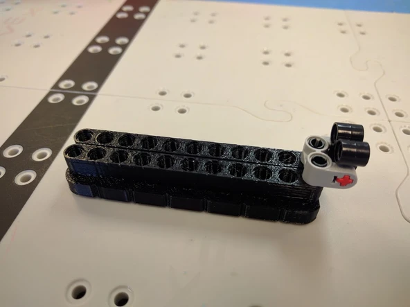 Byr VEX IQ kirişlerine Lego Technic (Sadece Plastik Aparattır!!!) 3D - 4