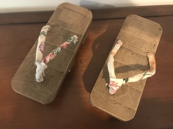 Byr Japon geta sandaletleri (Sadece Plastik Aparattır!!!) 3D - 4