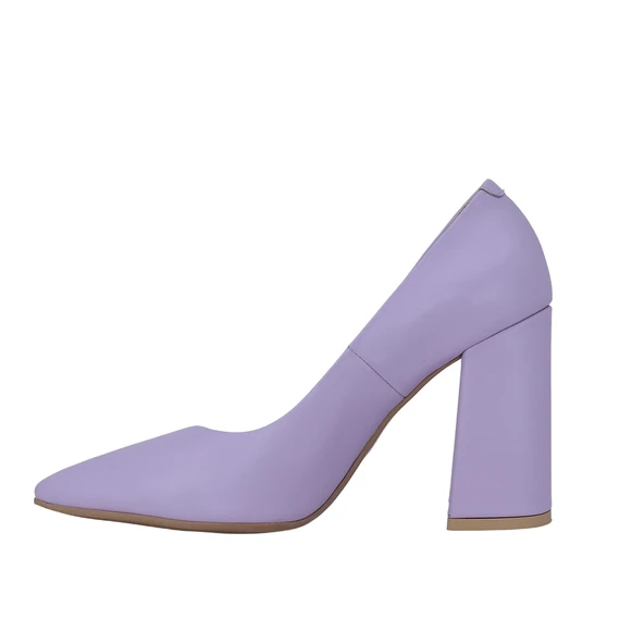 Disparita 25305 Hakiki Deri Stiletto Kadın Ayakkabı - Resim 4