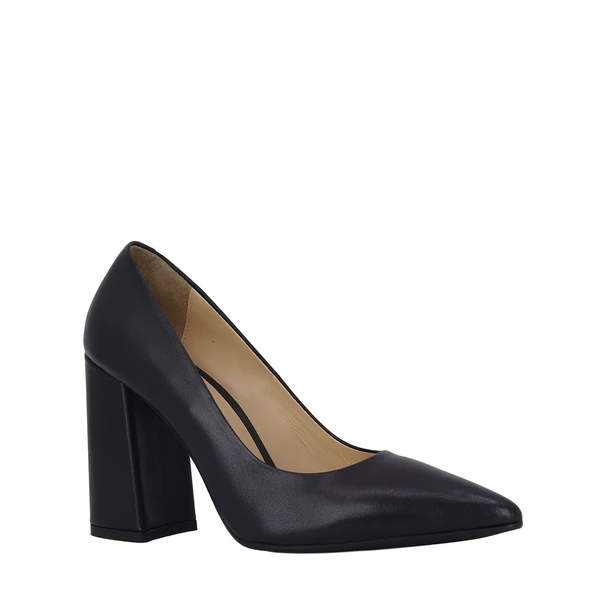 Disparita 25305 Hakiki Deri Stiletto Kadın Ayakkabı - Resim 6