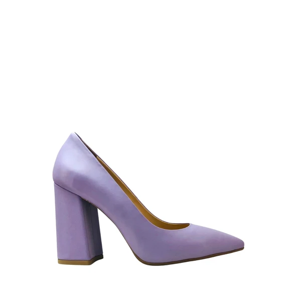 Disparita 25305 Hakiki Deri Stiletto Kadın Ayakkabı