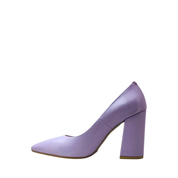 Disparita 25305 Hakiki Deri Stiletto Kadın Ayakkabı - 4