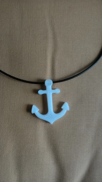 Byr Tasarımla Çapa Kolye/Bilezik/Anahtarlık (Sadece Plastik Aparattır!!!) 3D - Resim 4