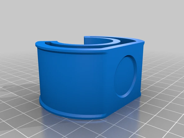 Byr Garmin Fenix  veya diğer akıllı saat bisikleti kavrama montajı (Sadece Plastik Aparattır!!!) 3D - 4