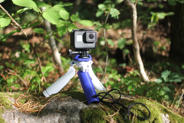 Byr GoPro tripod/tutamak hibrit (Sadece Plastik Aparattır!!!) 3D - 2