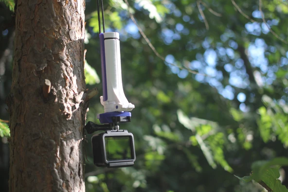 Byr GoPro tripod/tutamak hibrit (Sadece Plastik Aparattır!!!) 3D - 4