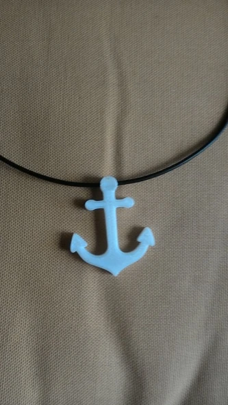 Byr Tasarımla Çapa Kolye/Bilezik/Anahtarlık (Sadece Plastik Aparattır!!!) 3D ürün görseli