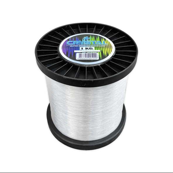 Crystal Şeffaf Bobin Misina 1 KG Ekstra Güçlü - Resim 4