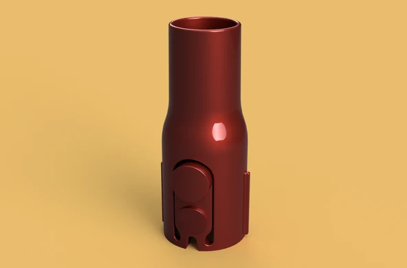 Byr Dyson Başlık Adaptörü (Sadece Plastik Aparattır!!!) 3D - Resim 2