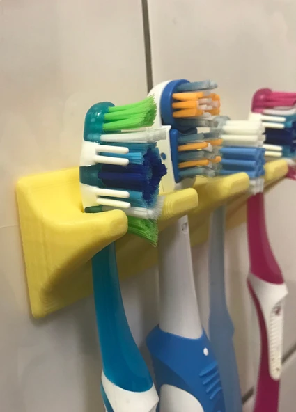 Byr Sevimli diş fırçası tutucu (Sadece Plastik Aparattır!!!) 3D - 2