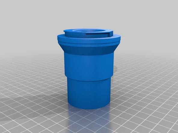 Byr Nikon DSLR Kamera - Mikroskop ISO Fotoğraf Tüp Adaptörü. (Sadece Plastik Aparattır!!!) 3D - 4