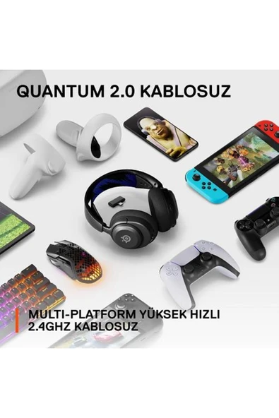 Arctis Nova 4P Kablosuz Çoklu Platform Oyun Kulaklığı - 6