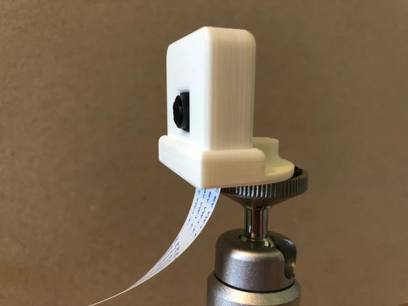 Byr Raspberry Pi Kamera V2 kapağı ve tripod montajı (Sadece Plastik Aparattır!!!) 3D - 2