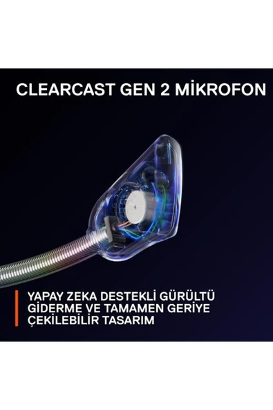 Arctis Nova 4P Kablosuz Çoklu Platform Oyun Kulaklığı - 8