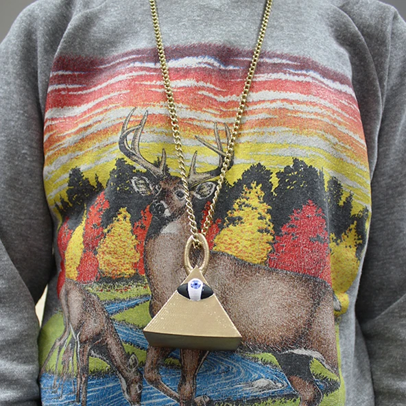 Byr Tüm gören göz kolye (Sadece Plastik Aparattır!!!) 3D - 2