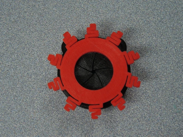 Byr İris kolye (Sadece Plastik Aparattır!!!) 3D - 3