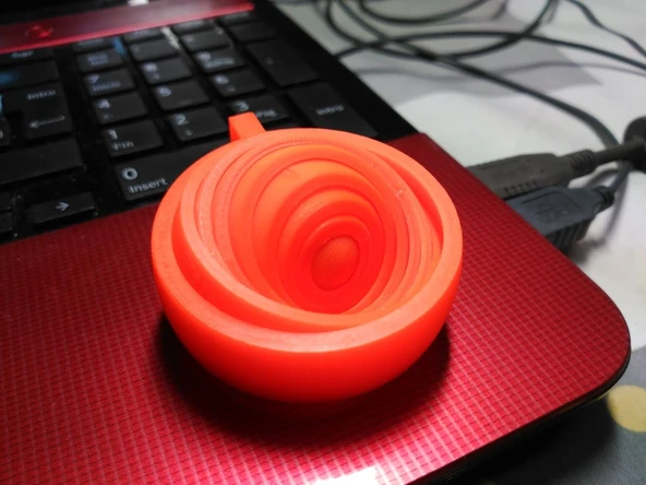 Byr Jiroskopik Keyasyon 9 Yüzük !! (Harici çap 5,5 cm) (Sadece Plastik Aparattır!!!) 3D ürün görseli