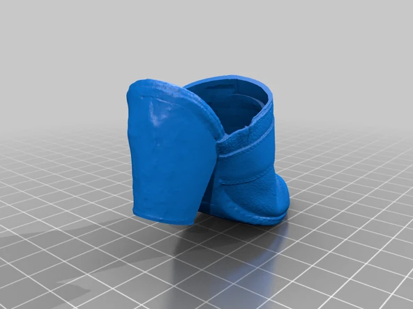 Byr Ayakkabı (Sadece Plastik Aparattır!!!) 3D - 4