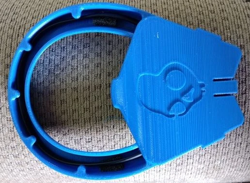 Byr Skullcandy Ink'd kablosuz kulaklık sert çanta (Sadece Plastik Aparattır!!!) 3D - 4