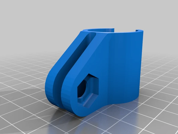 Byr Ciro3D's Duş Başlığı Montajı - Tek Montaj Delik (Sadece Plastik Aparattır!!!) 3D - Resim 2