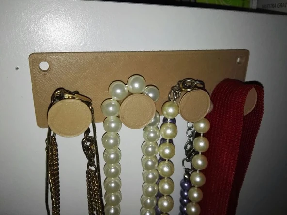 Byr Kolye askısı (Sadece Plastik Aparattır!!!) 3D ürün görseli 1