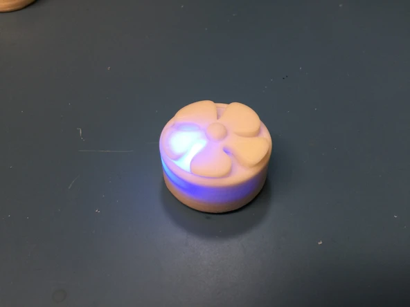 Byr Hug Time Bilezik, Adafruit Gemma Powered (Sadece Plastik Aparattır!!!) 3D - Resim 4