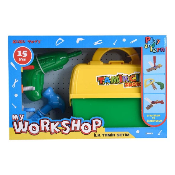 Zuzu Toys Kutulu Tamirci Seti 4082 - 6