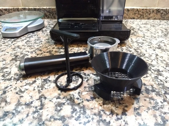 Byr Espresso kahve makinesi hunisi (Sadece Plastik Aparattır!!!) 3D