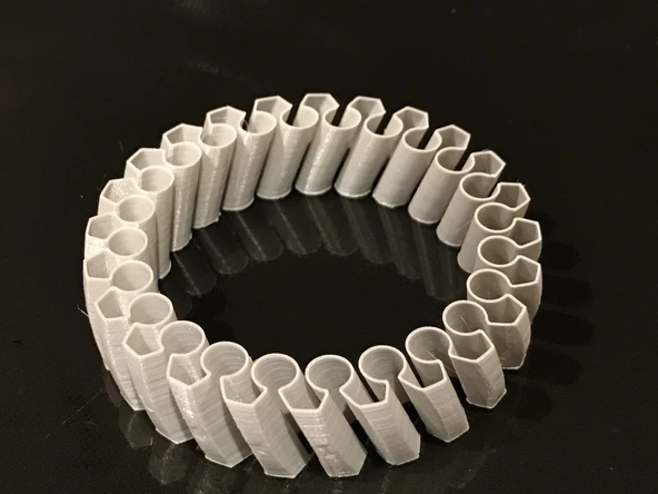 Byr Özelleştirilebilir fırfırlı bilezik (Sadece Plastik Aparattır!!!) 3D - 3