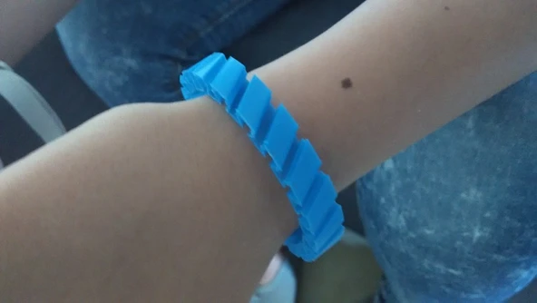 Byr Özelleştirilebilir fırfırlı bilezik (Sadece Plastik Aparattır!!!) 3D - 4