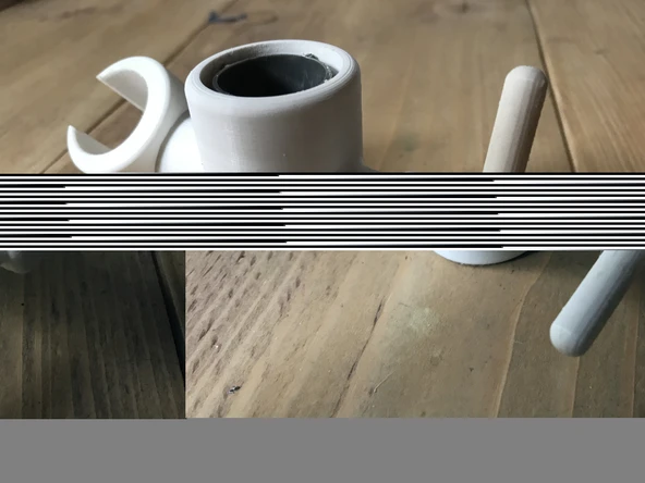 Byr Ayarlanabilir duş başlığı braketi (Sadece Plastik Aparattır!!!) 3D - Resim 3