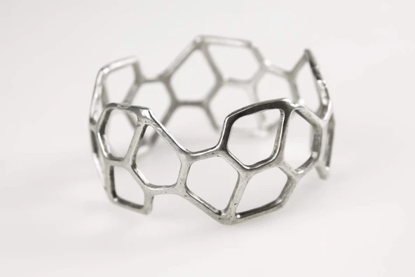 Byr Beşik hexacontahedron bilezik (Sadece Plastik Aparattır!!!) 3D - 2