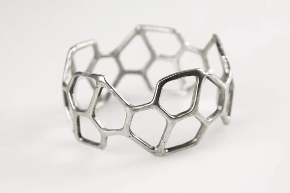 Byr Beşik hexacontahedron bilezik (Sadece Plastik Aparattır!!!) 3D - 1
