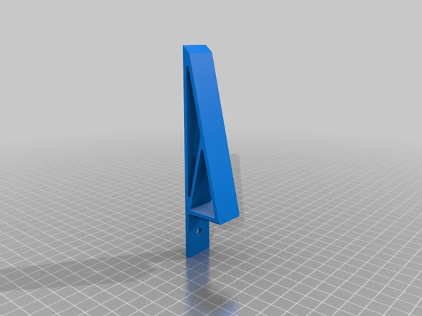 Byr Klavye ve fare tablo kenarındaki raf (Sadece Plastik Aparattır!!!) 3D - 2