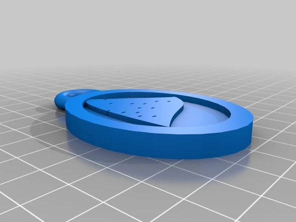 Byr peynir kolye (Sadece Plastik Aparattır!!!) 3D - 2