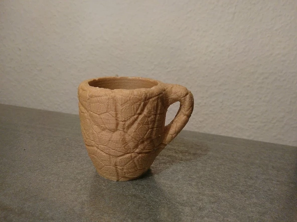 Byr Tekstüre espresso bardaklar (Sadece Plastik Aparattır!!!) 3D - 4