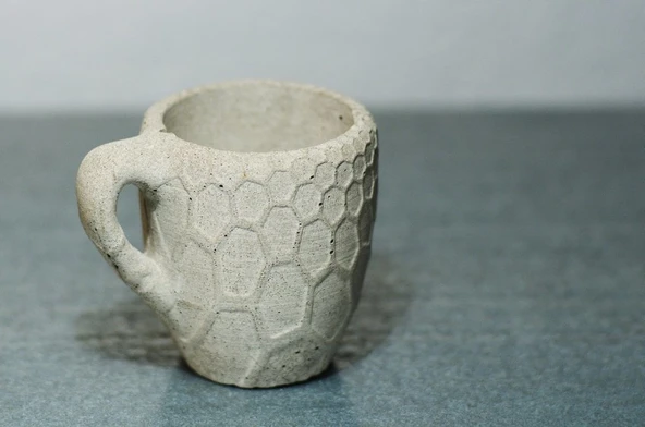 Byr Tekstüre espresso bardaklar (Sadece Plastik Aparattır!!!) 3D