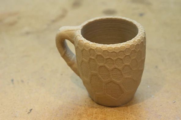 Byr Tekstüre espresso bardaklar (Sadece Plastik Aparattır!!!) 3D - 3