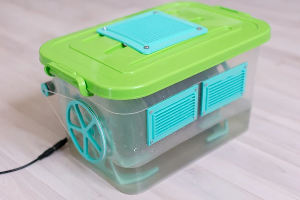 Byr Nemlendirici ve hava yıkayıcı (Sadece Plastik Aparattır!!!) 3D - 2